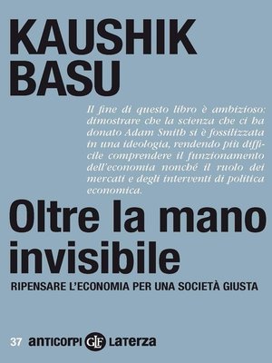 cover image of Oltre la mano invisibile